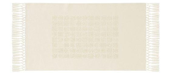 百寿文錦 （34×60cm）シルバー■美術工芸織物