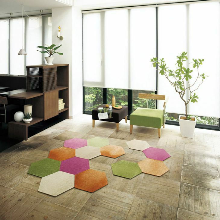 タイルカーペット R-5000 （43×50cm）同色4枚セット | cucan ネット