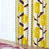北欧 遮光カーテン ケイランサス （幅100cm×丈135cm 1枚入） イエローイメージ