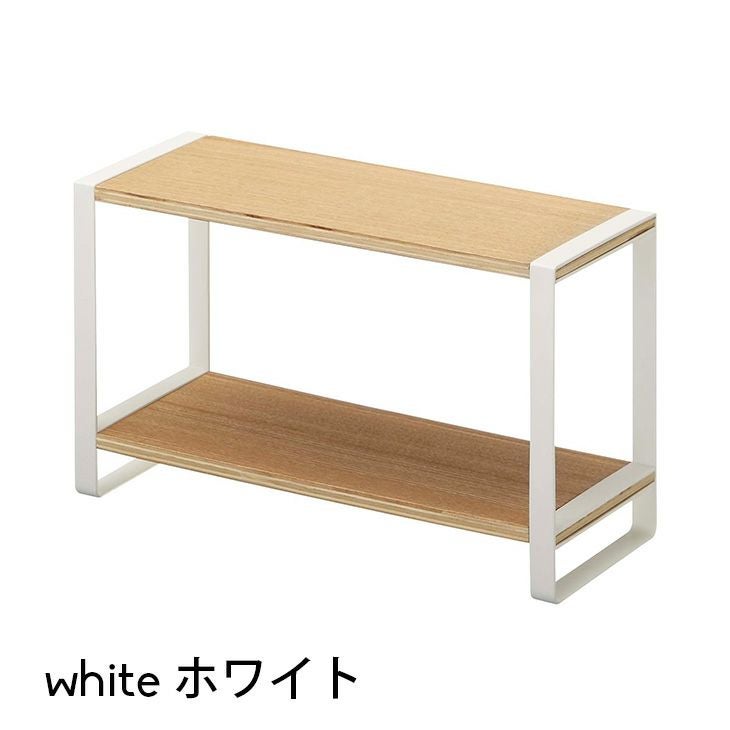 調味料ラック キッチンラック トスカ 木製（ホワイト）