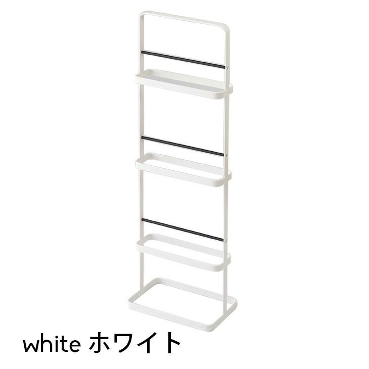スリッパラック タワー（ホワイト） イメージ