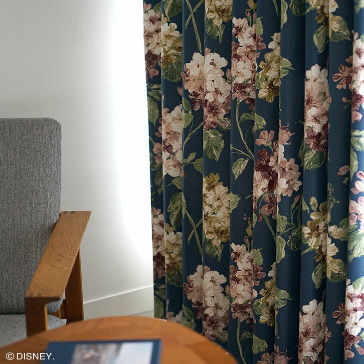 遮光 カーテン ALICE/アリス アジサイ（幅100×丈135cm）1枚入 イメージ02