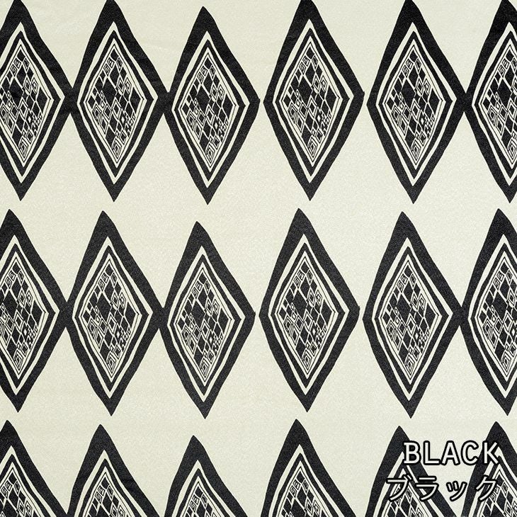 北欧 遮光 カーテン Timantti/ティマンティ（幅100×丈200cm）1枚入 ブラック