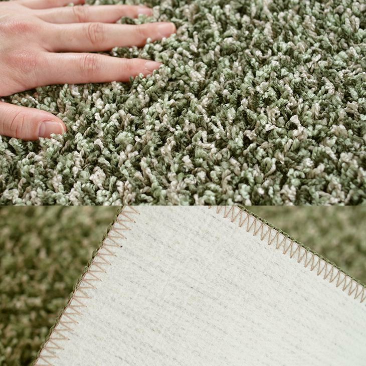 ラグ ミランジュ（185×240cm）裏面は滑りにくく防ダニ加工