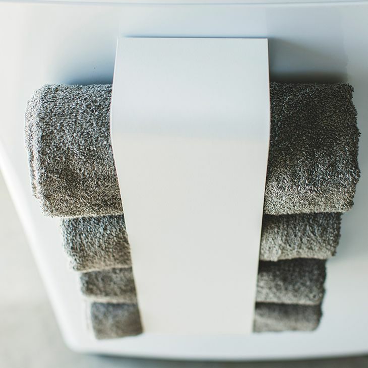  tower タワー マグネットバスタオルホルダー(ホワイト) イメージ03