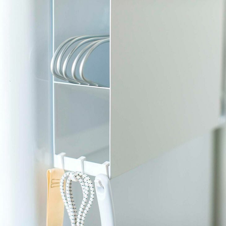 tower タワー 洗濯機横マグネットハンガーホルダー(ホワイト) イメージ01