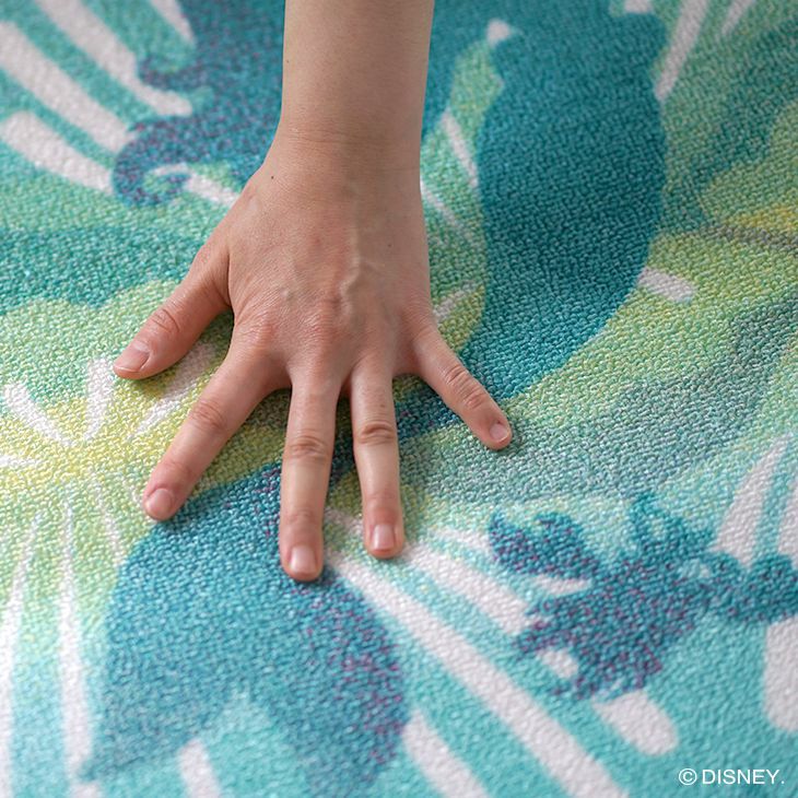 Princess/プリンセス シェルフィッシュラグ DRT-1066 (133×185cm)手触り