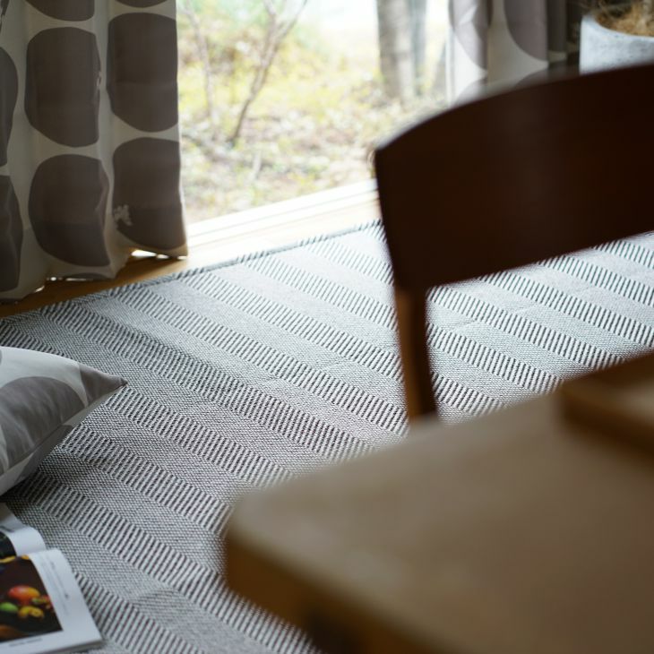 ラグ ヘリンボン (185×185cm) | cucan ネットショップ