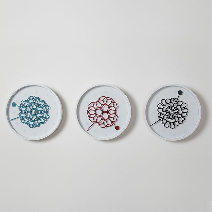 イケックス 北欧 タングルクロック（ハニーレッド） イメージ02