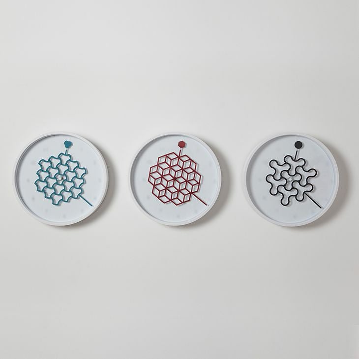 イケックス 北欧 タングルクロック（テトラブルー） イメージ04