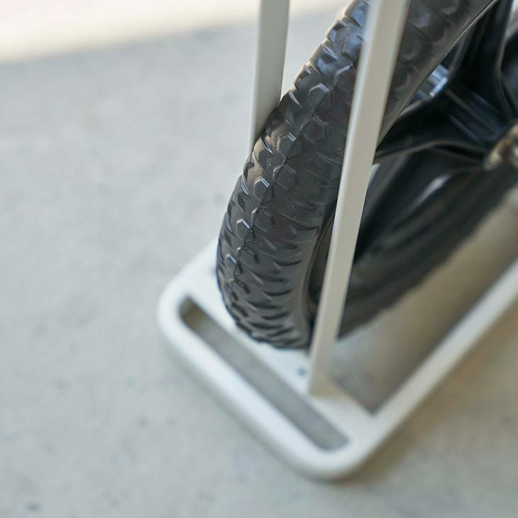 tower タワー ペダルなし自転車＆ヘルメットスタンド(ホワイト)6