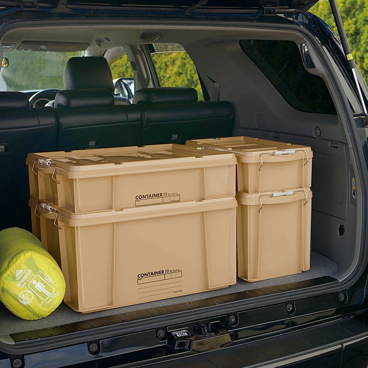 Richell リッチェル 蓋付きコンテナボックス ラッチコンテナ 30B(グリーン) イメージ04