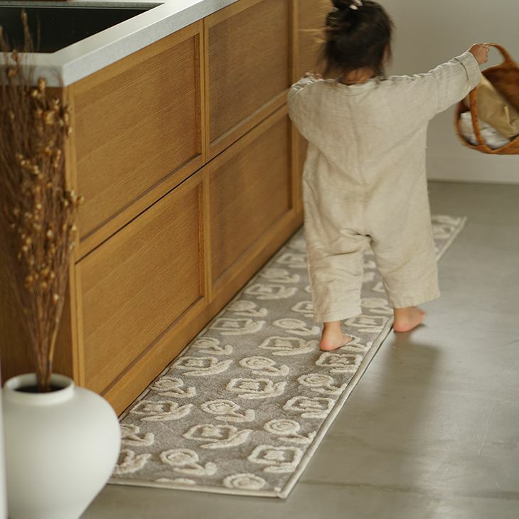 キッチンマット ふわもこ北欧マット(45×180cm) | cucan ネットショップ