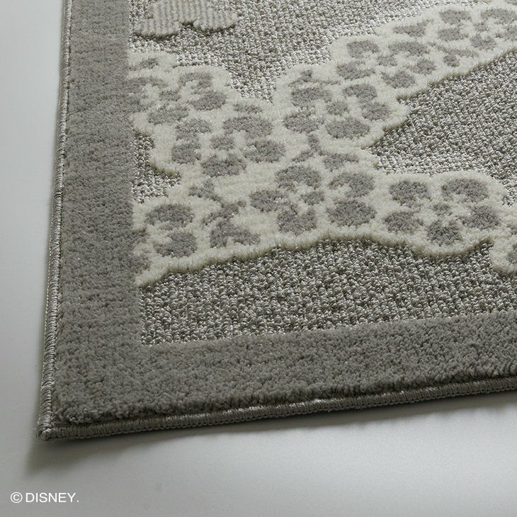 Mickey/ミッキー フラワーリースラグ DRM-1071 (90×130cm) ディティール