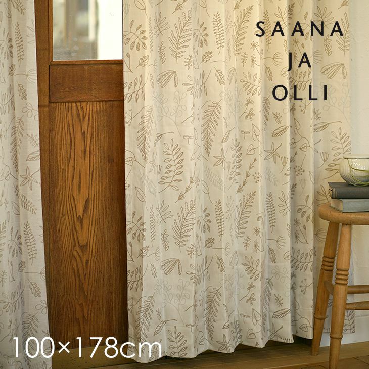 厚地 カーテン BLOSSOM/ブロッサム (幅100×丈178cm) メインイメージ