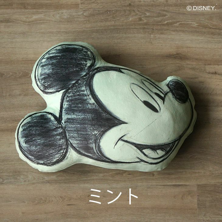 Mickey/ミッキーフェイスクッション LCU-004 (44×62cm) | cucan ネット