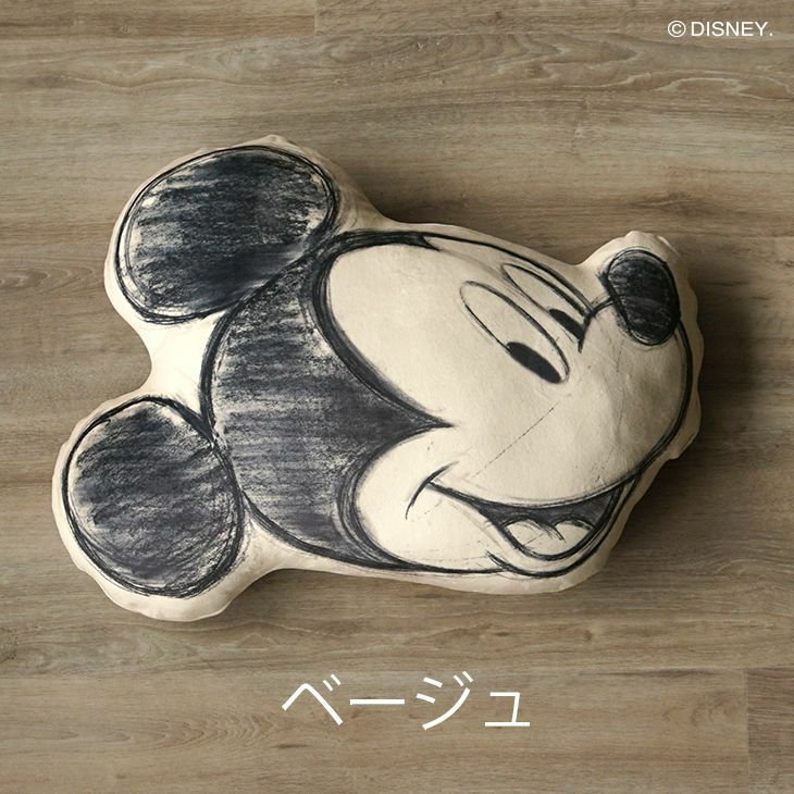 Mickey/ミッキーフェイスクッション LCU-004 (44×62cm) | cucan ネット