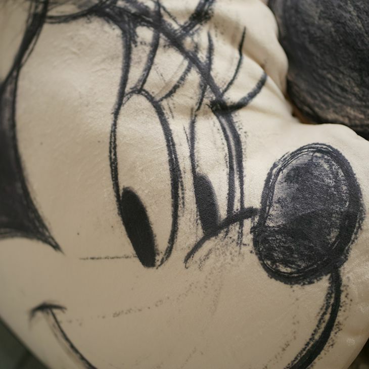 Minnie/ミニーフェイスクッション LCU-005 (52×64cm) ディティール