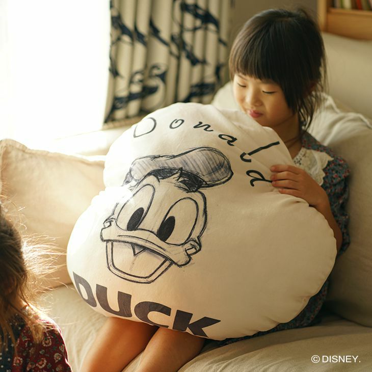 Donald/ドナルドラウンドクッション LCU-009 (60×60cm 円形) | cucan