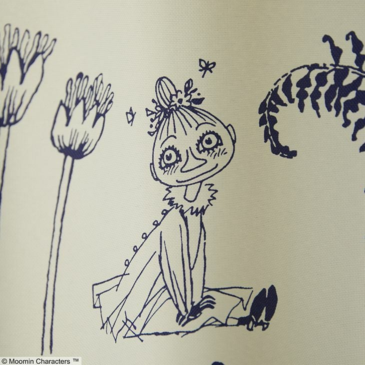 遮光カーテンMOOMIN/ムーミンハイドアンドシーク（アップ）