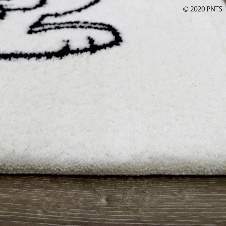 PEANUTS/ピーナッツレストエリアマット(70×100cm)（アップ）