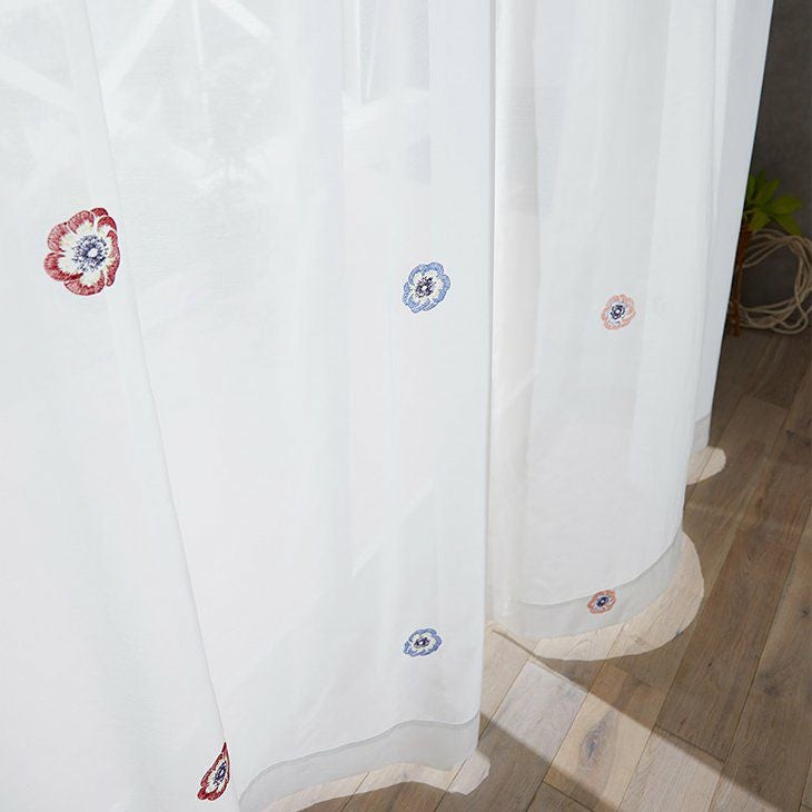 レースカーテンRICOVOILE/リコボイル100×133cm（施工イメージ01）