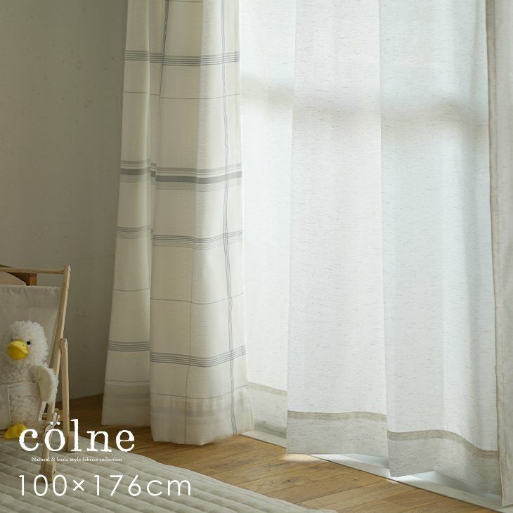 レースカーテン Lintone/リントネ (幅100×丈176cm) 1枚入 | クーカン