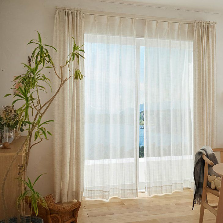 レースカーテンLannel/ランネル100×176cm（施工例イメージ01）