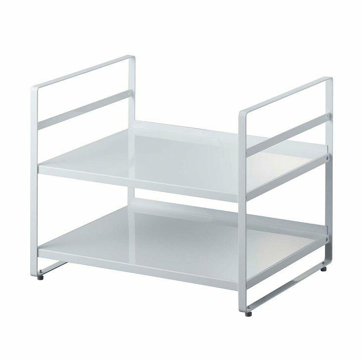 towerタワー冷蔵庫上収納ラックホワイト(イメージ03)