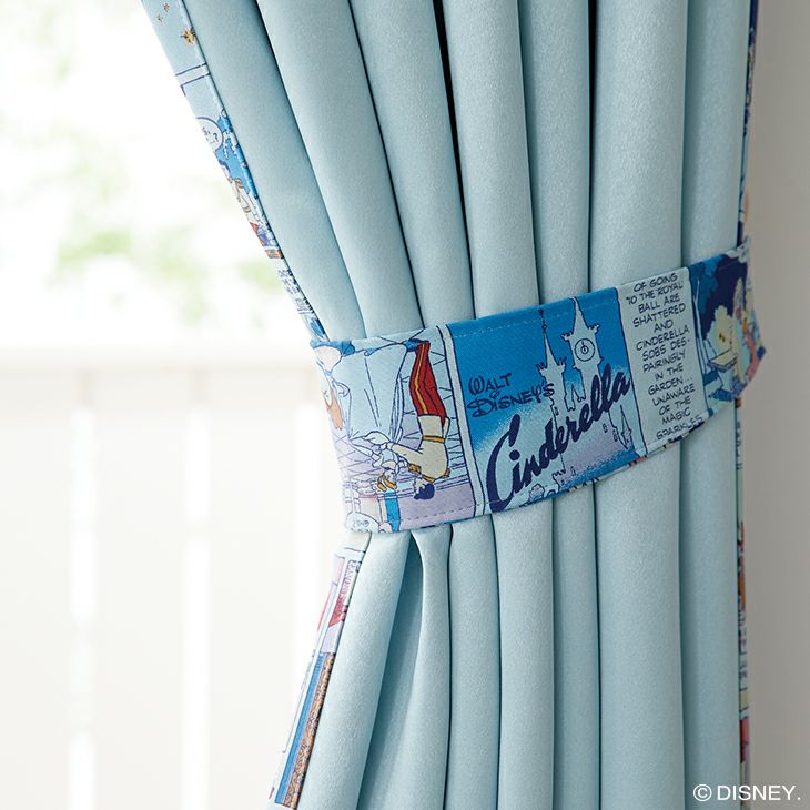 遮光 カーテン PRINCESS/Cinderella シンデレラ (幅100×丈178cm) 1枚入