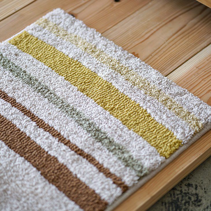タフティング 洗える玄関マット モッキ(50×80cm) | クーカンネットショップ