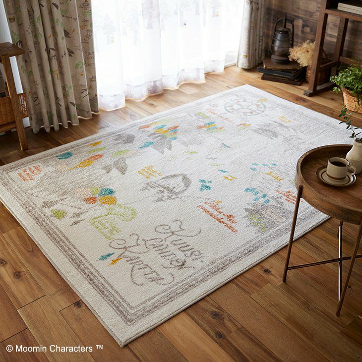 MOOMIN/ムーミン ムーミン谷の地図ラグ (140×200cm) | cucan ネット