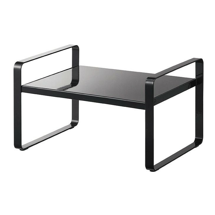 towerタワー伸縮収納ラック2段(ブラック)（イメージ04）