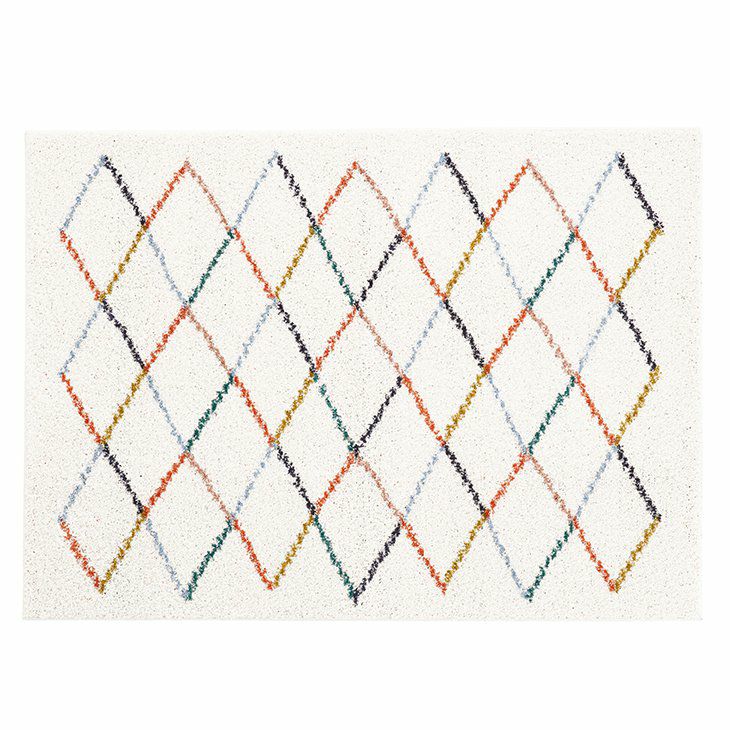 アーガイルラグ（俯瞰）