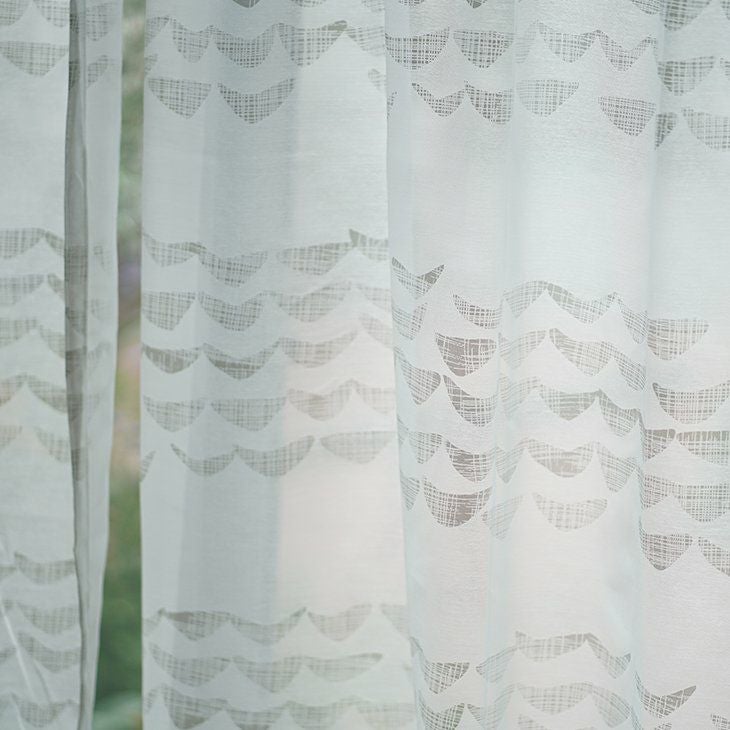 ナミナミボイルオーダーカーテン（アップ）