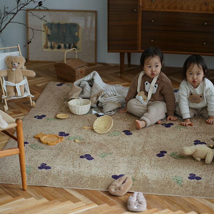 モチーフラグ ブルーベリー (185×185cm) | cucan ネットショップ