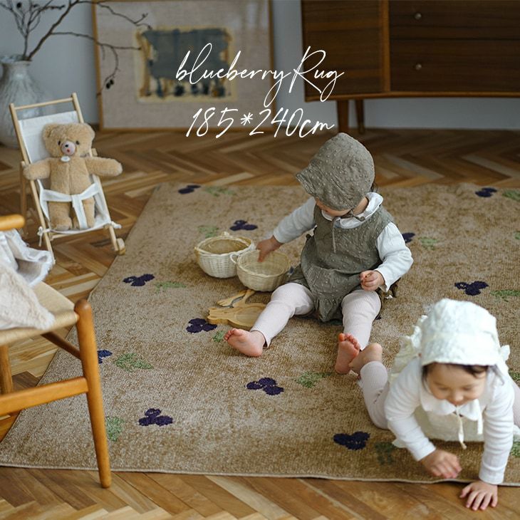 モチーフラグ ブルーベリー (185×240cm) | cucan ネットショップ