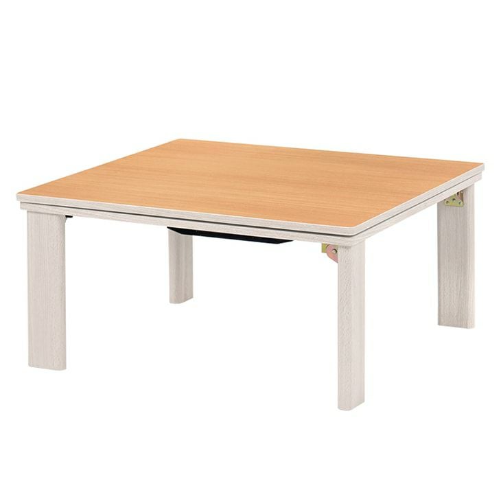 折り畳みこたつテーブル（グレイッシュホワイト）