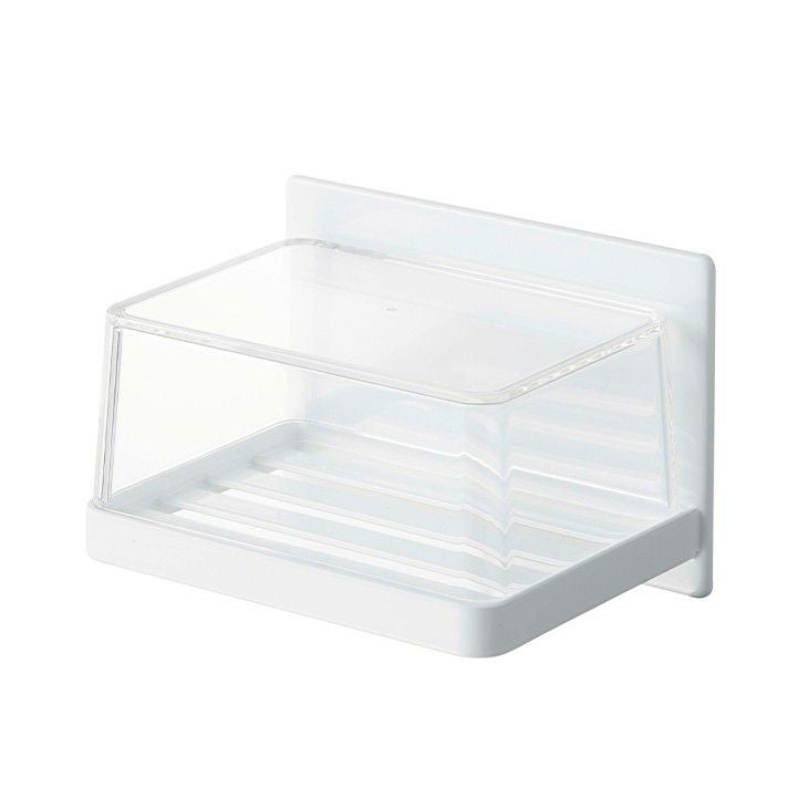 towerタワーマグネットバスルームカバー付きソープトレー(ホワイト)（イメージ03）