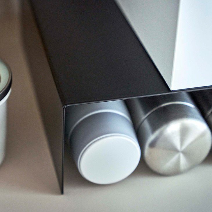 towerタワー収納ボックス下ラック2個組(ブラック)（イメージ01）