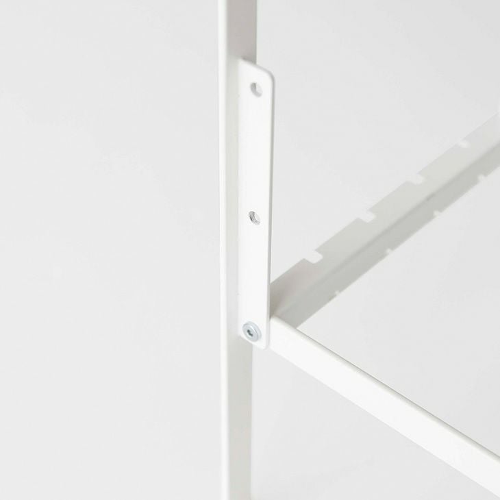 towerタワーシンク下高さ調整鍋蓋＆フライパン収納ラック2段ホワイト(イメージ)