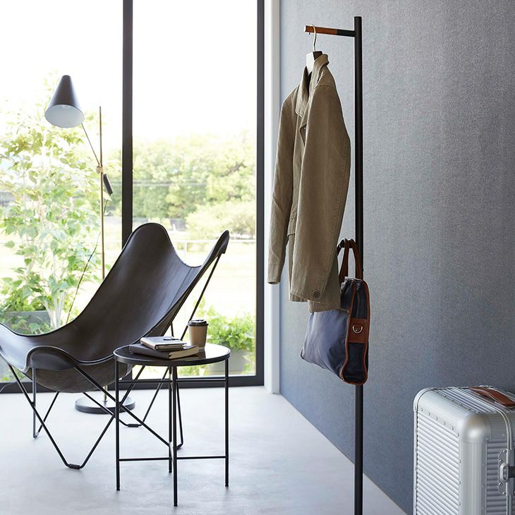 towerタワーエントランスコートハンガーブラック(メイン)