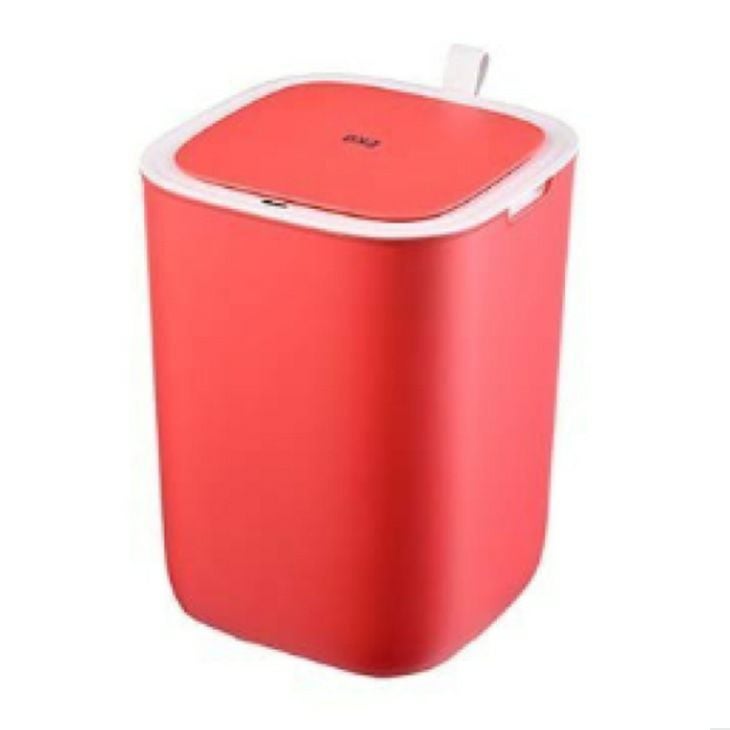 EKOゴミ箱12Lモランディスマートプラスチックセンサービンチェリー(メイン)