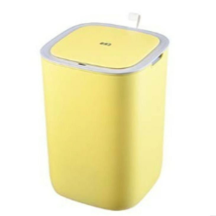 EKOゴミ箱12Lモランディスマートプラスチックセンサービンレモン(メイン)