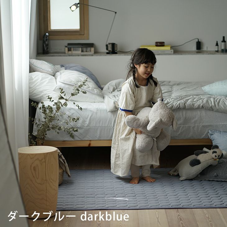 アウトレット】洗える モチモチ触感の超冷感ラグ シャーベットキルト