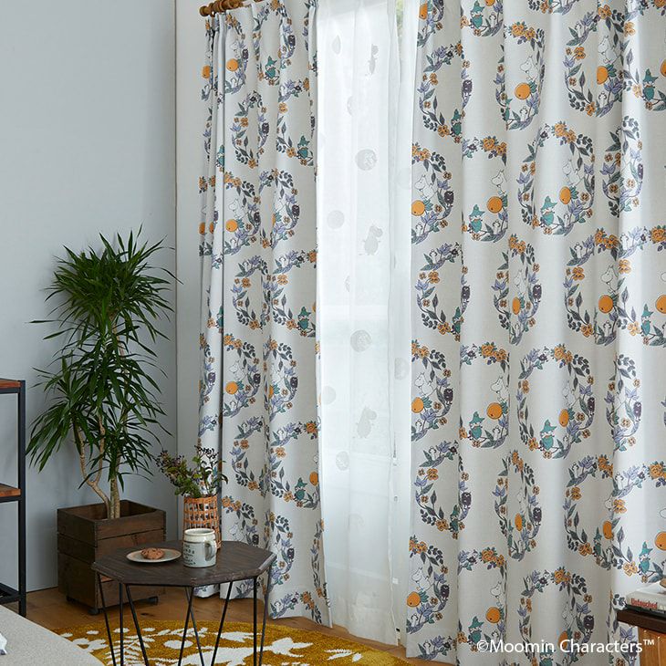 オーダーカーテン遮光MOOMIN/ムーミンフルーツガーデン(オーダー)(イメージ03)