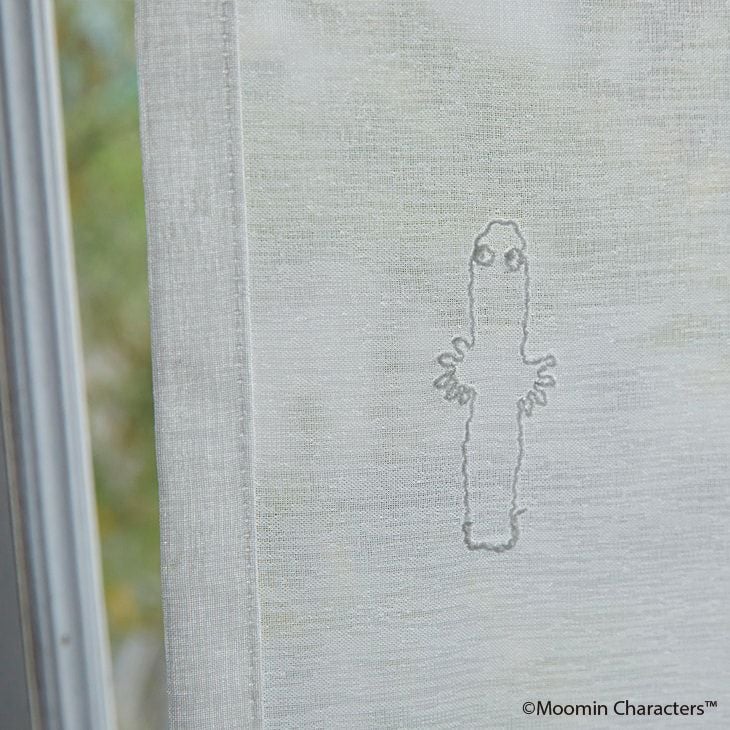 カーテンレースMOOMIN/ムーミンニョロニョロボイル(オーダー)(イメージ02)
