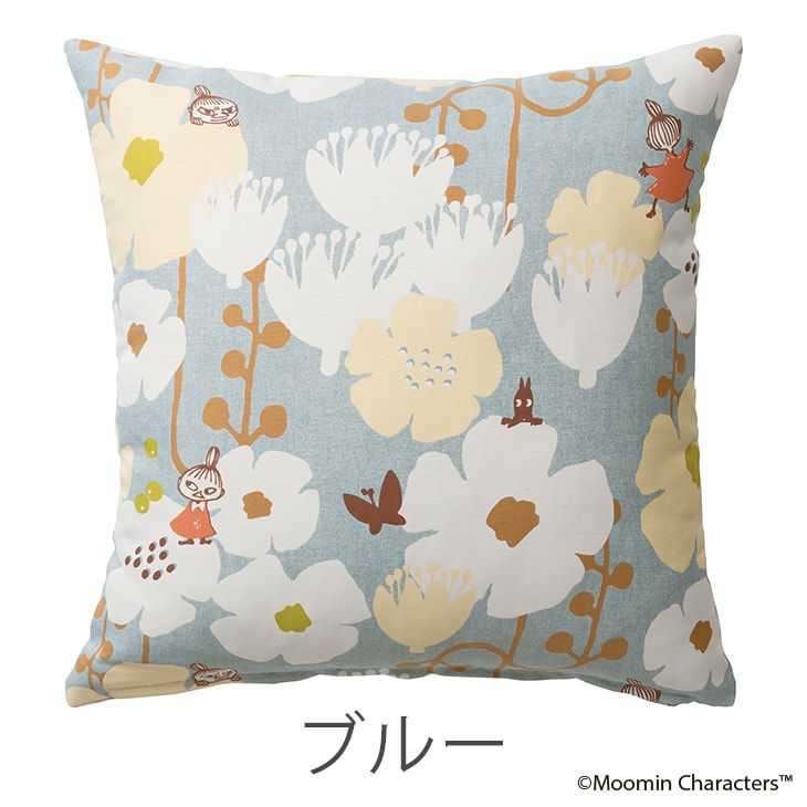 ムームーヘブン　クッションカバー タグ付き未使用36センチ クッションカバー MOOMIN/ムーミン タイニーフラワー (45×45cm