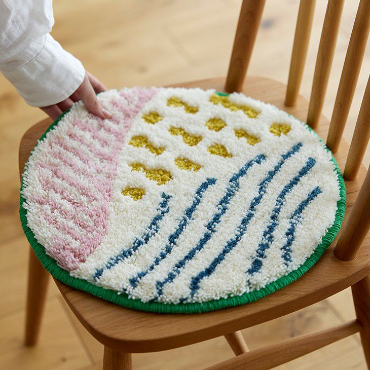 北欧 チェアパッド クジラパッド(35×35cm 円形) | cucan ネットショップ