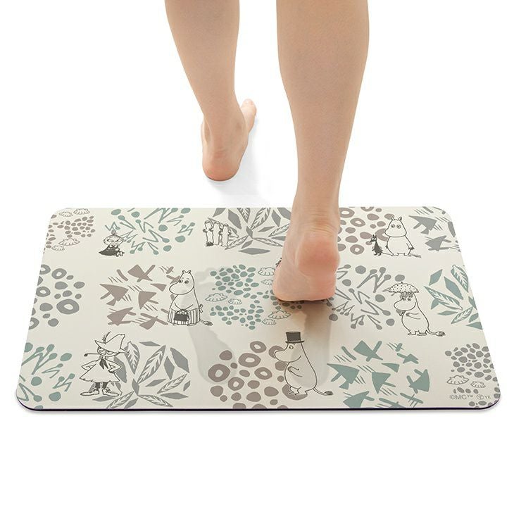 バスマット珪藻土ムーミン40×60cmソフトバスマットボタニス（イメージ03）